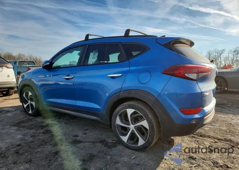 2016 Hyundai Tucson Limited z USA, uszkodzony, nr VIN KM8J33A26GU213045